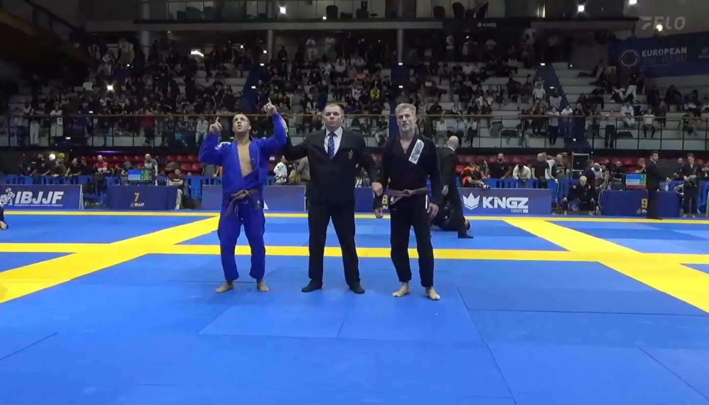 Championat europe paris Issame Ankour 3eme europen jjb