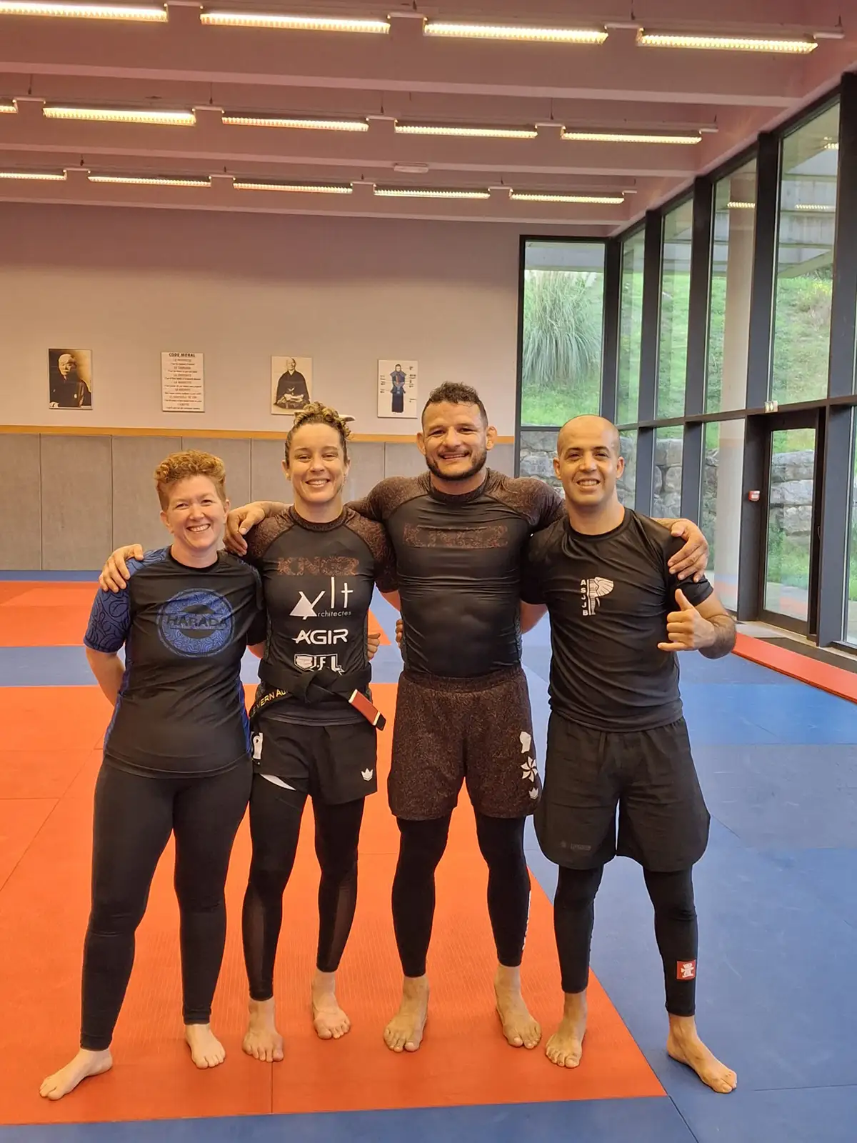 cours no gi jiu jitsu bresilien Garbjaire dojo ASJJB
