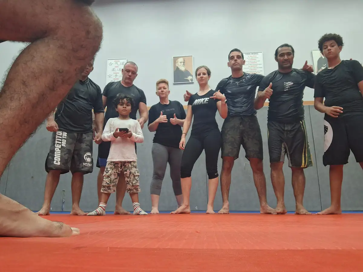 groupe no gi AS JJB Club JJB Valbonne dojo garbejaire